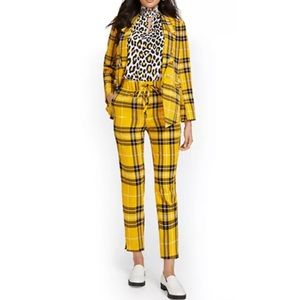 Plaid Taxi Cab Yellow Suit (2 piece)